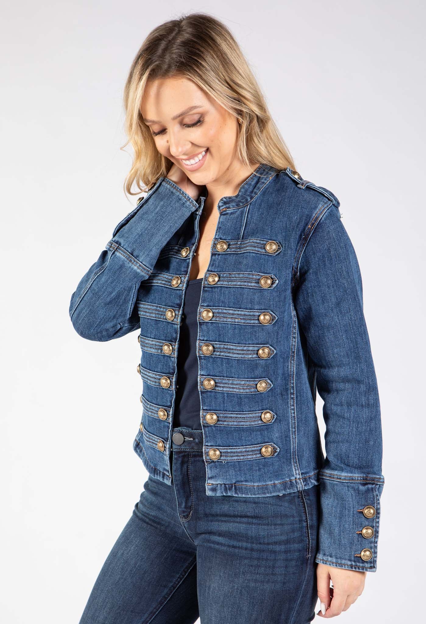 Napoleon Style Denim Jacket