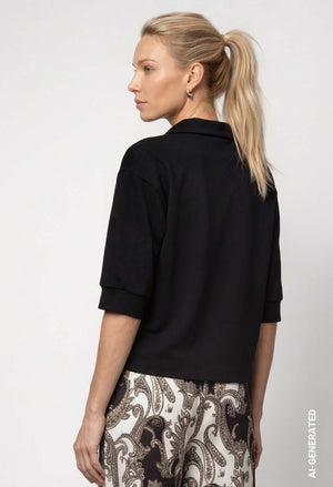Rhinestone Detail Top