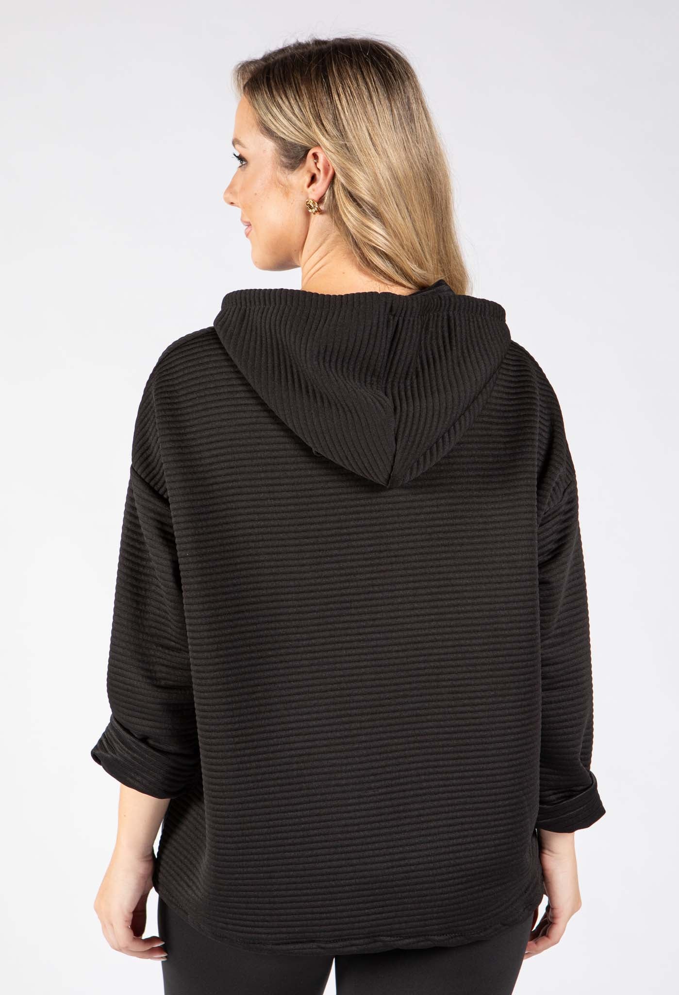 Ribbed Zip-Up Jacket