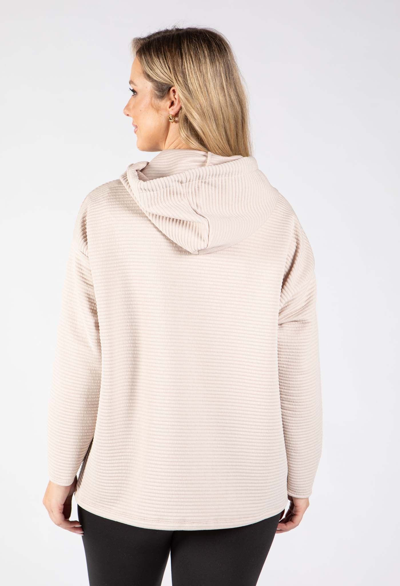 Ribbed Zip-Up Jacket