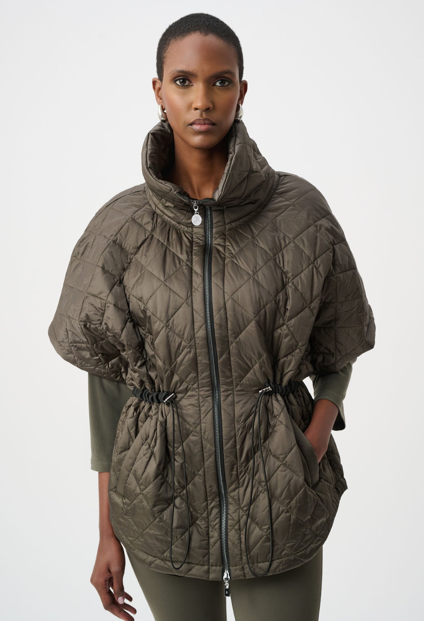 Puffer Jacket With Zipper