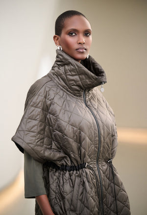 Puffer Jacket With Zipper