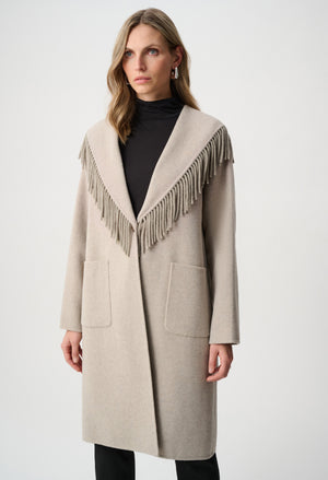 Fringe Detail Coat