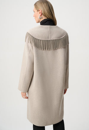 Fringe Detail Coat