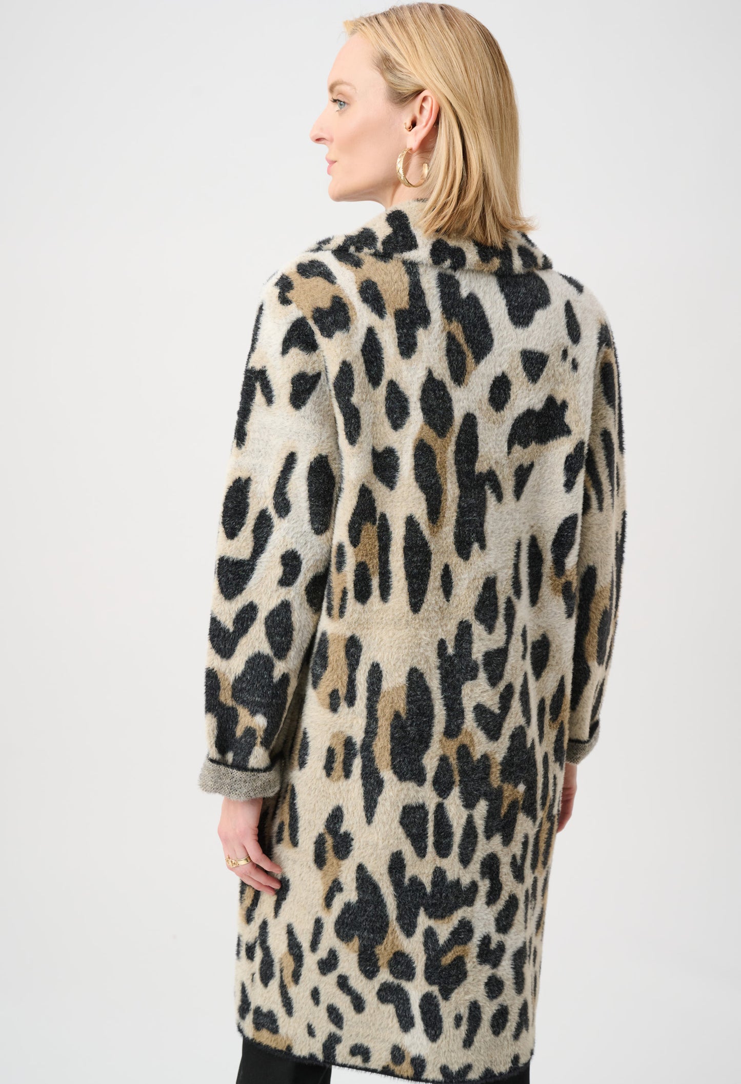 Animal Print Long Coat