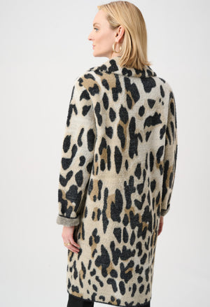 Animal Print Long Coat