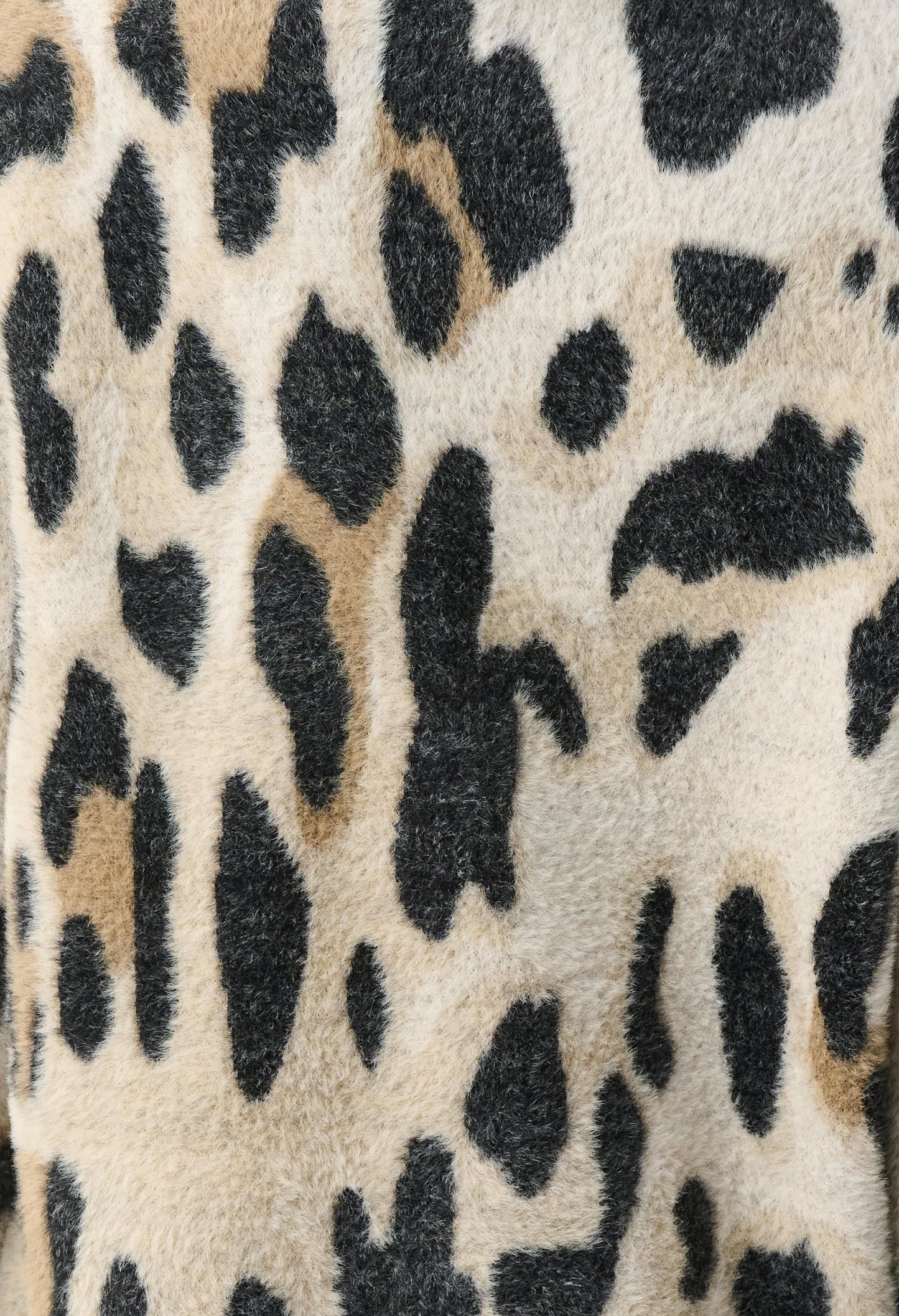 Animal Print Long Coat