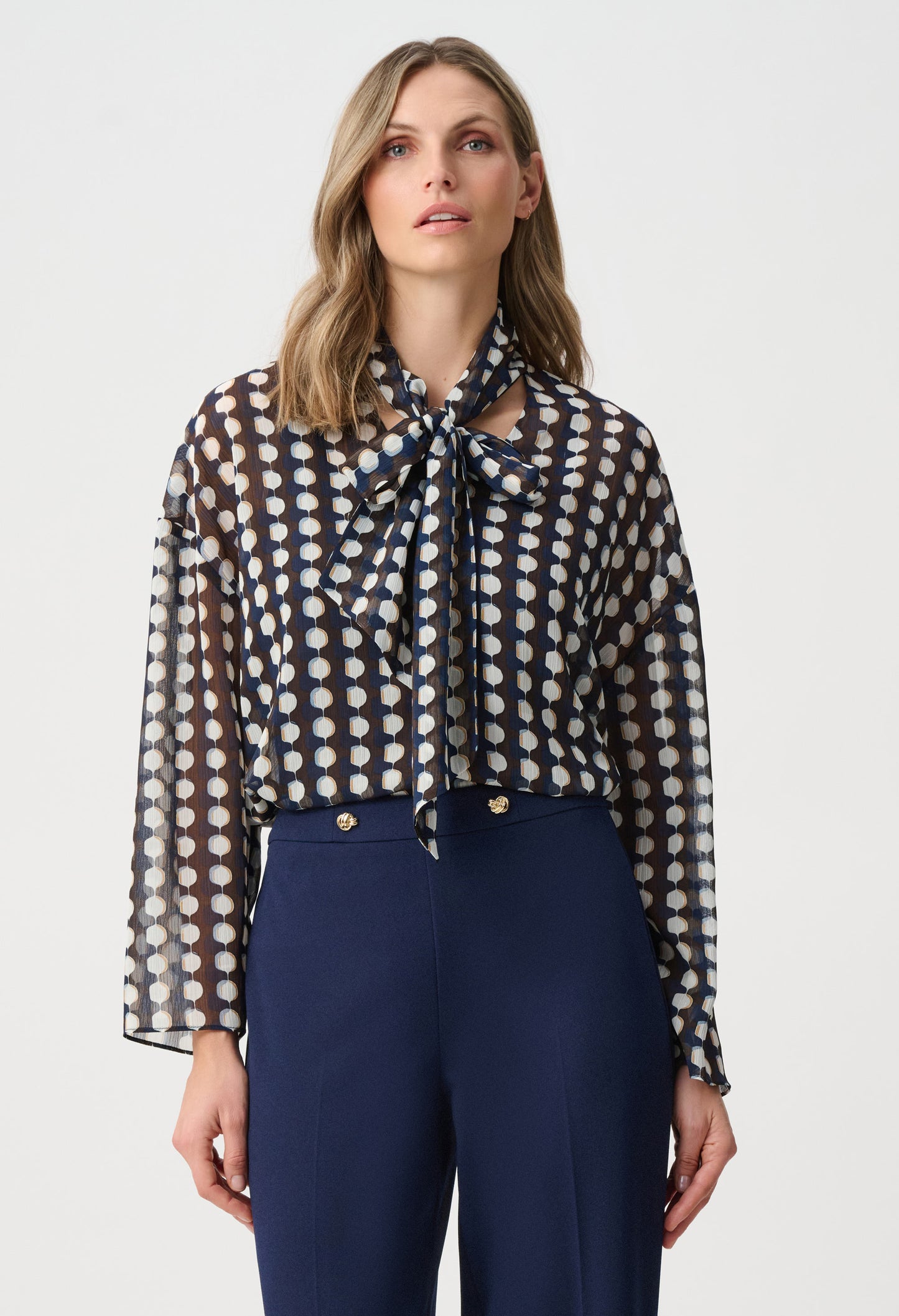 Chic Polka Dot Blouse