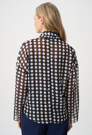 Chic Polka Dot Blouse