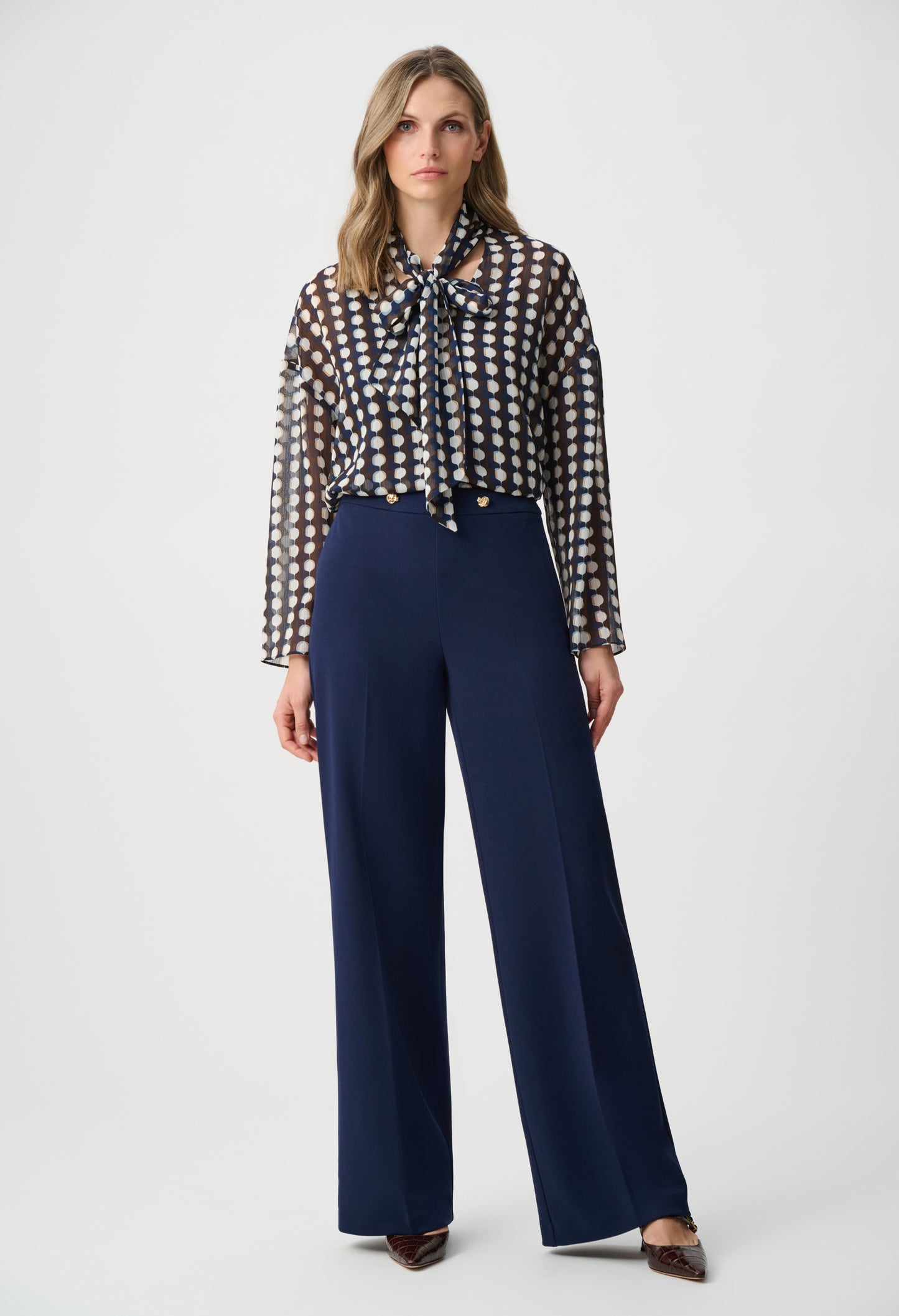 Chic Polka Dot Blouse