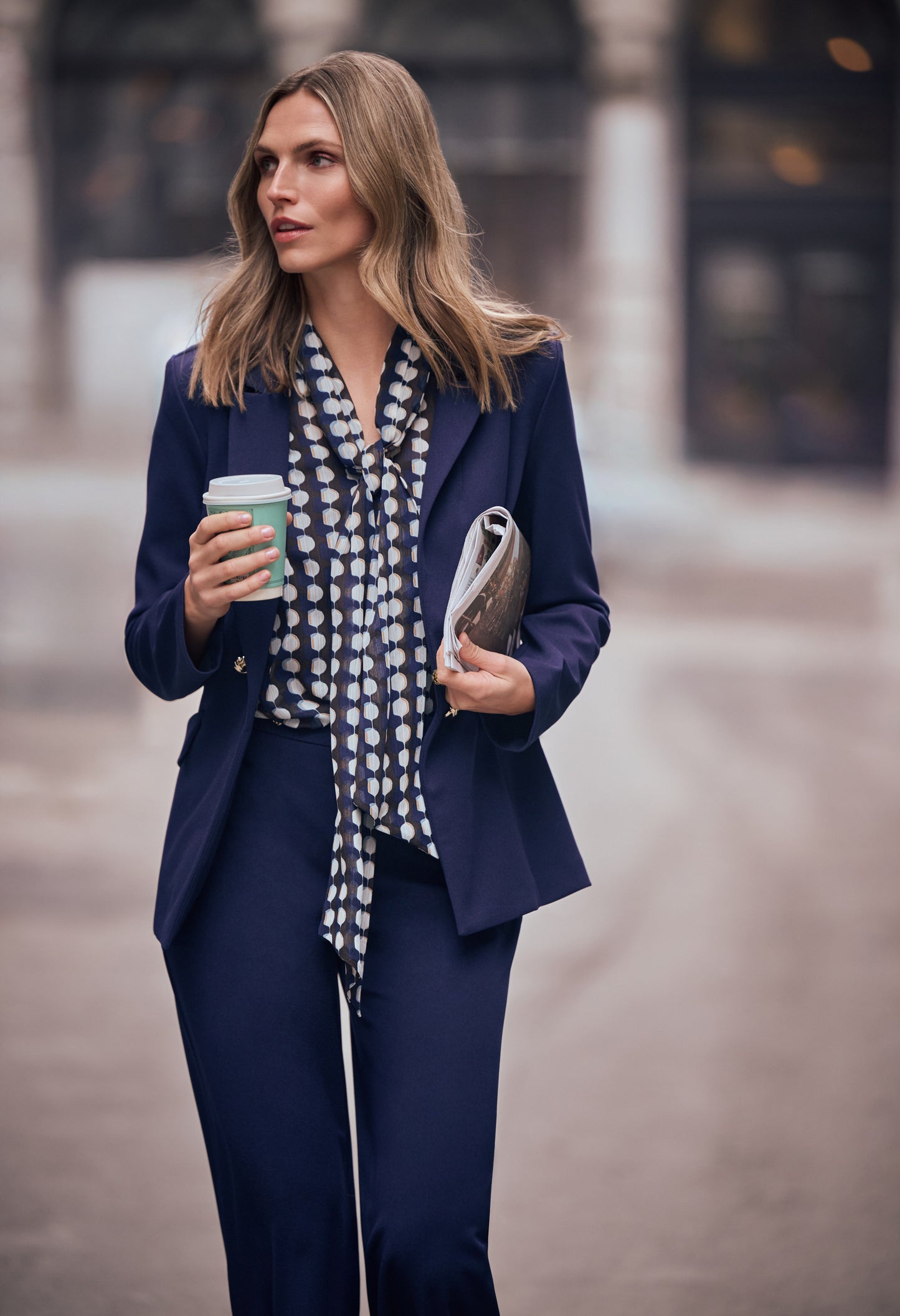 Chic Polka Dot Blouse