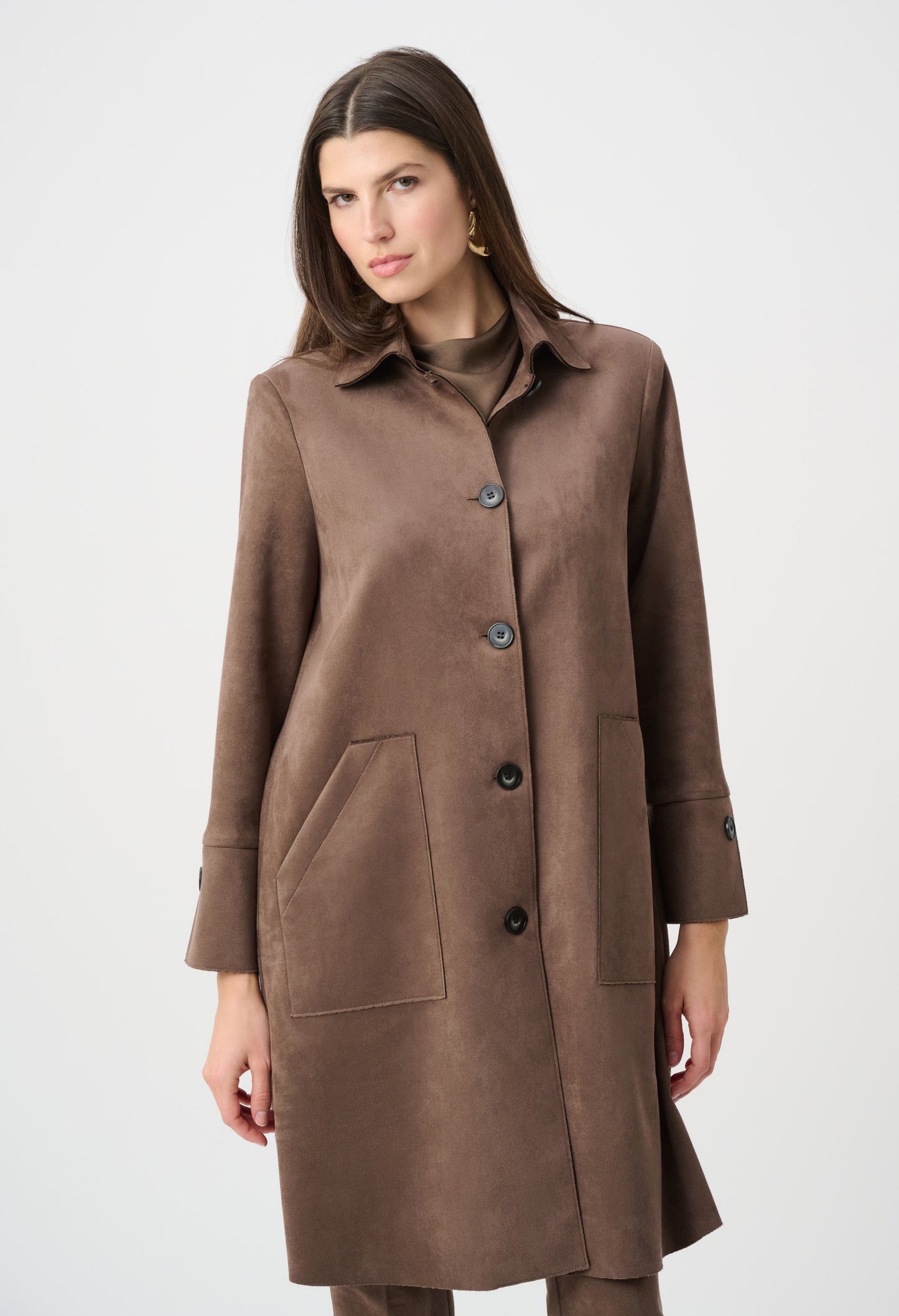 Classic Thigh-length Coat
