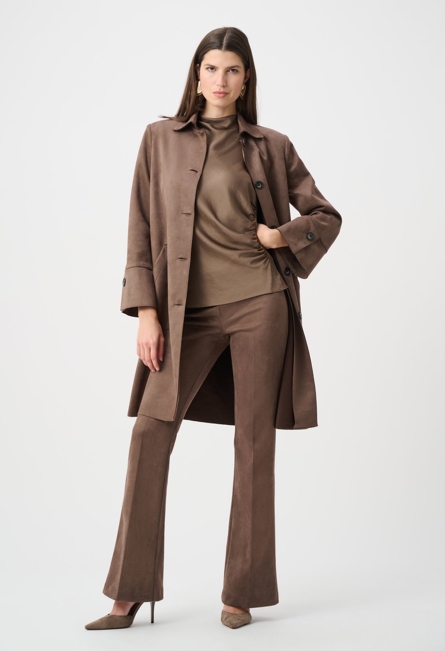 Classic Thigh-length Coat