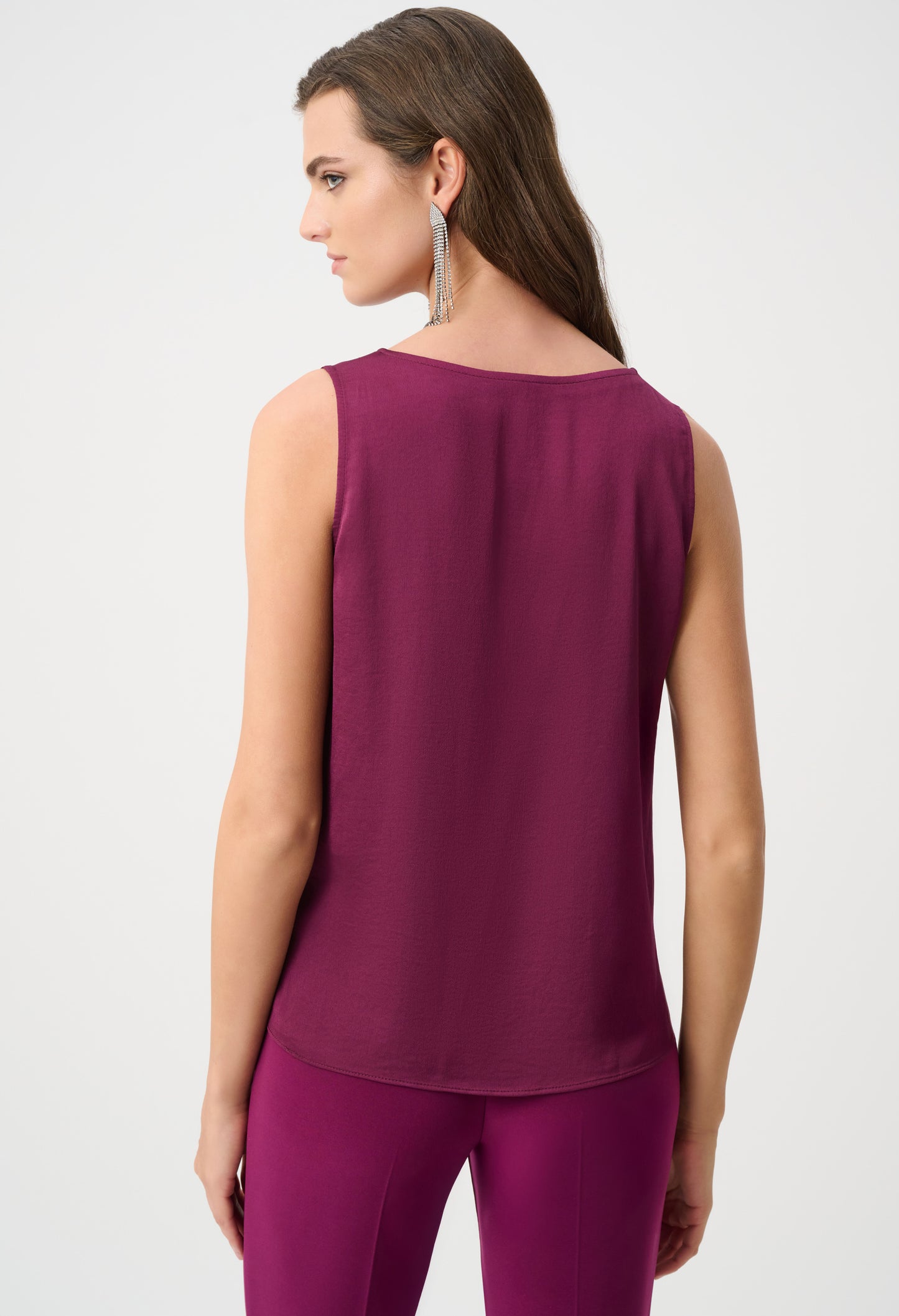Lace Trim V-Neck Top