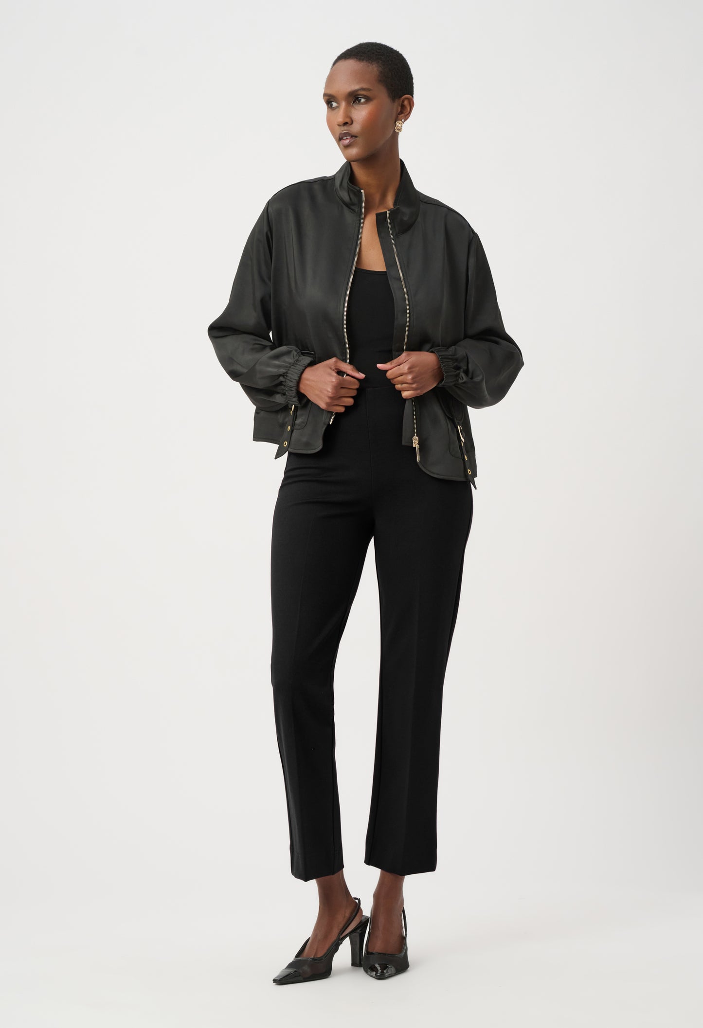 Straight Pull-on Pants