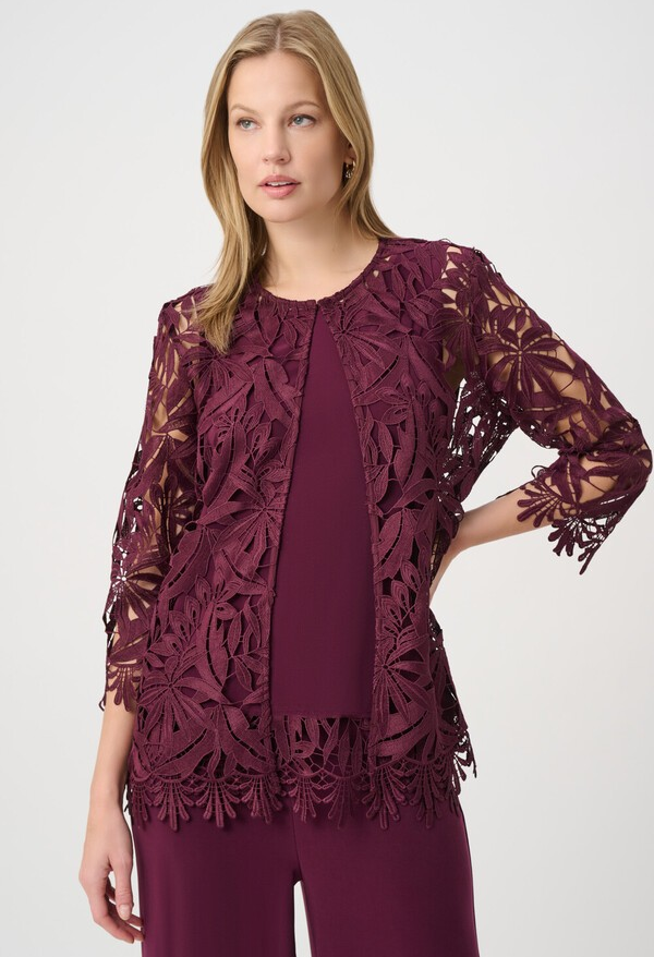 Elegant Floral Lace Blazer