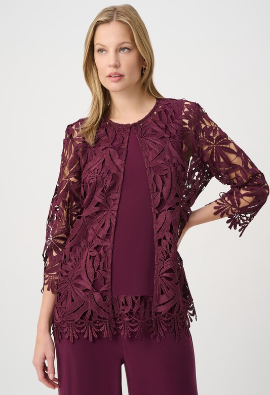 Elegant Floral Lace Blazer
