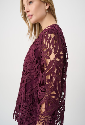 Elegant Floral Lace Blazer