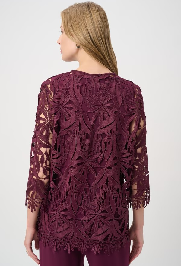Elegant Floral Lace Blazer