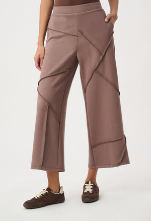 Cropped Casual Trousers