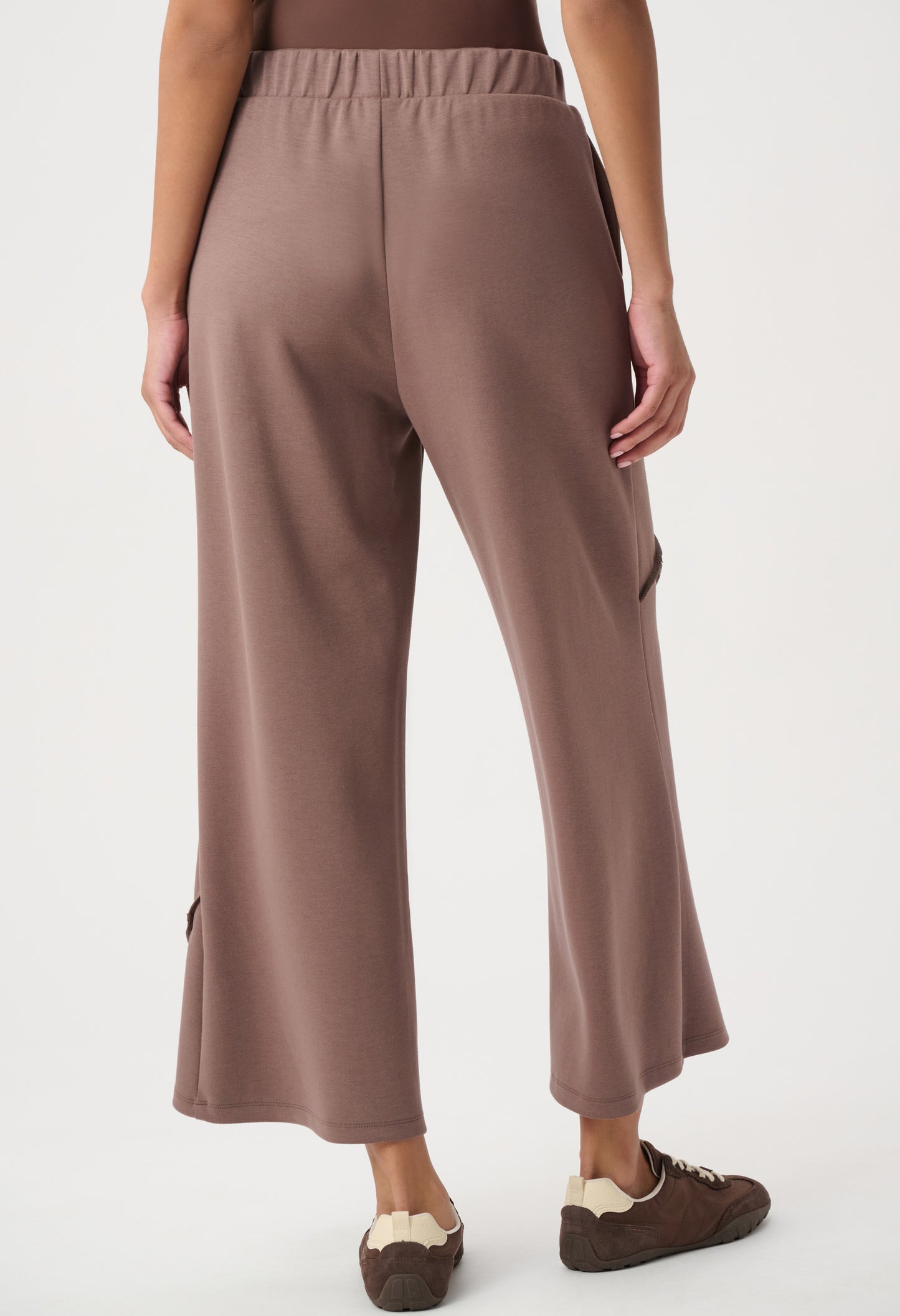 Cropped Casual Trousers