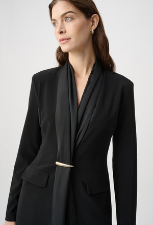 Open Front Belted Jacket