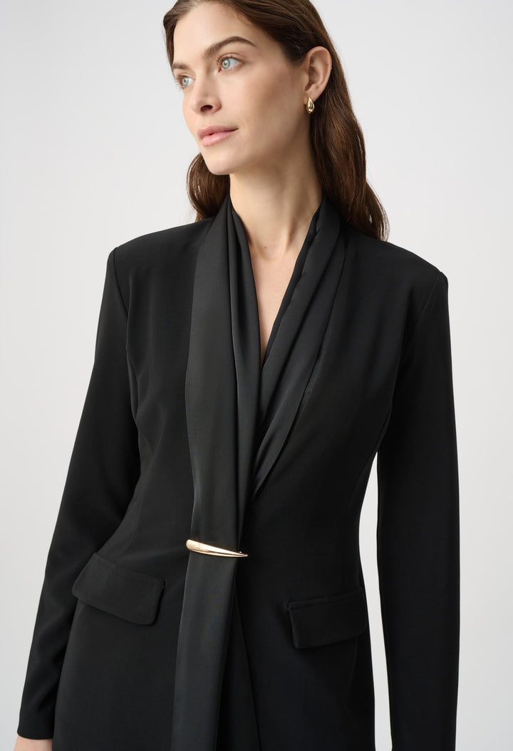 Open Front Belted Jacket