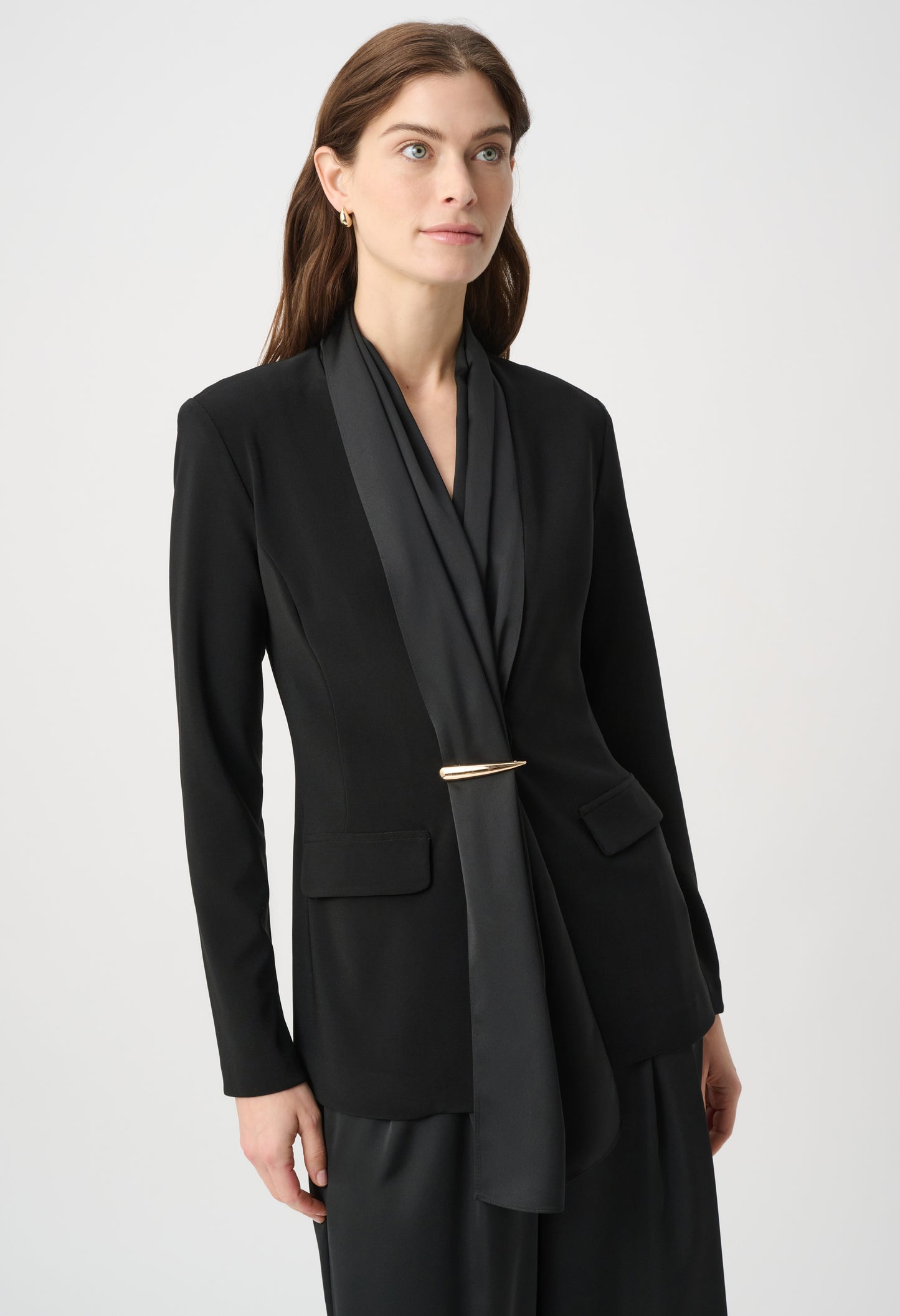 Open Front Belted Jacket