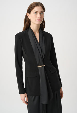 Open Front Belted Jacket