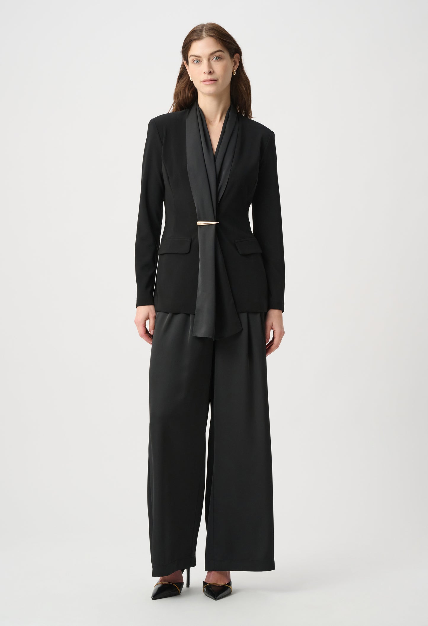Open Front Belted Jacket