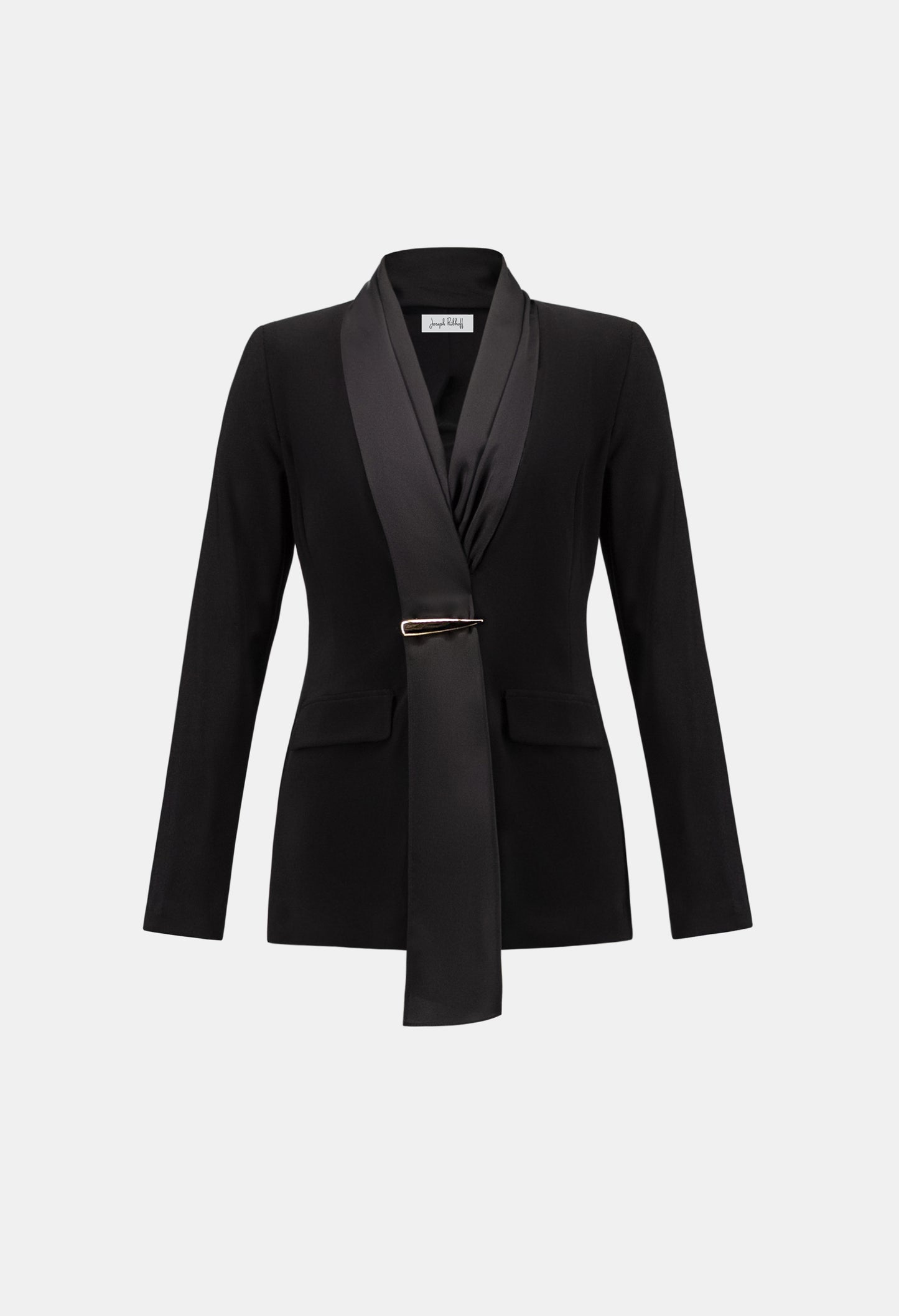 Open Front Belted Jacket