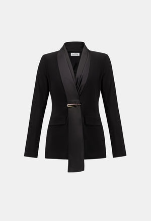 Open Front Belted Jacket