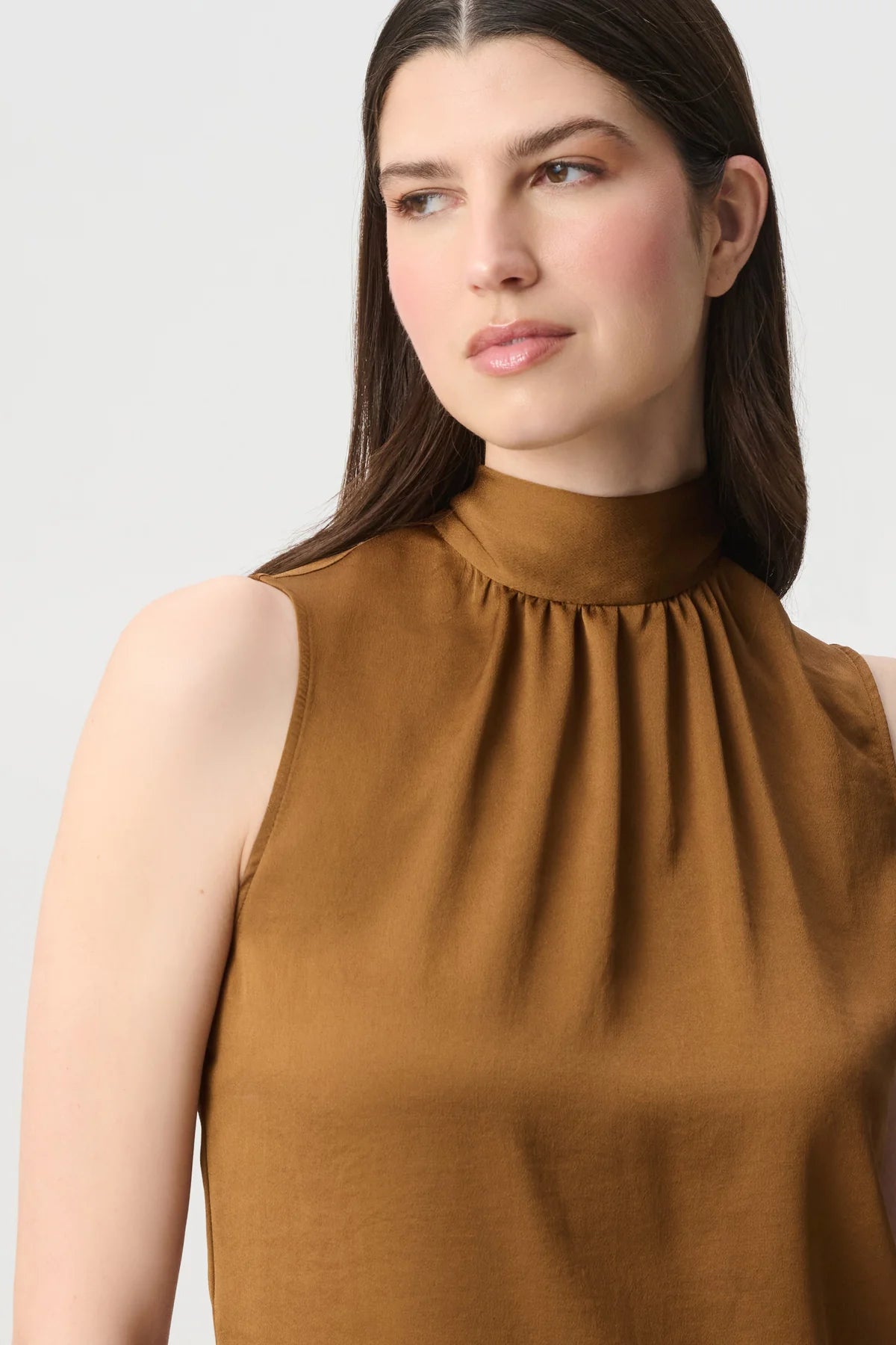 Satin Back Bow Halter Top