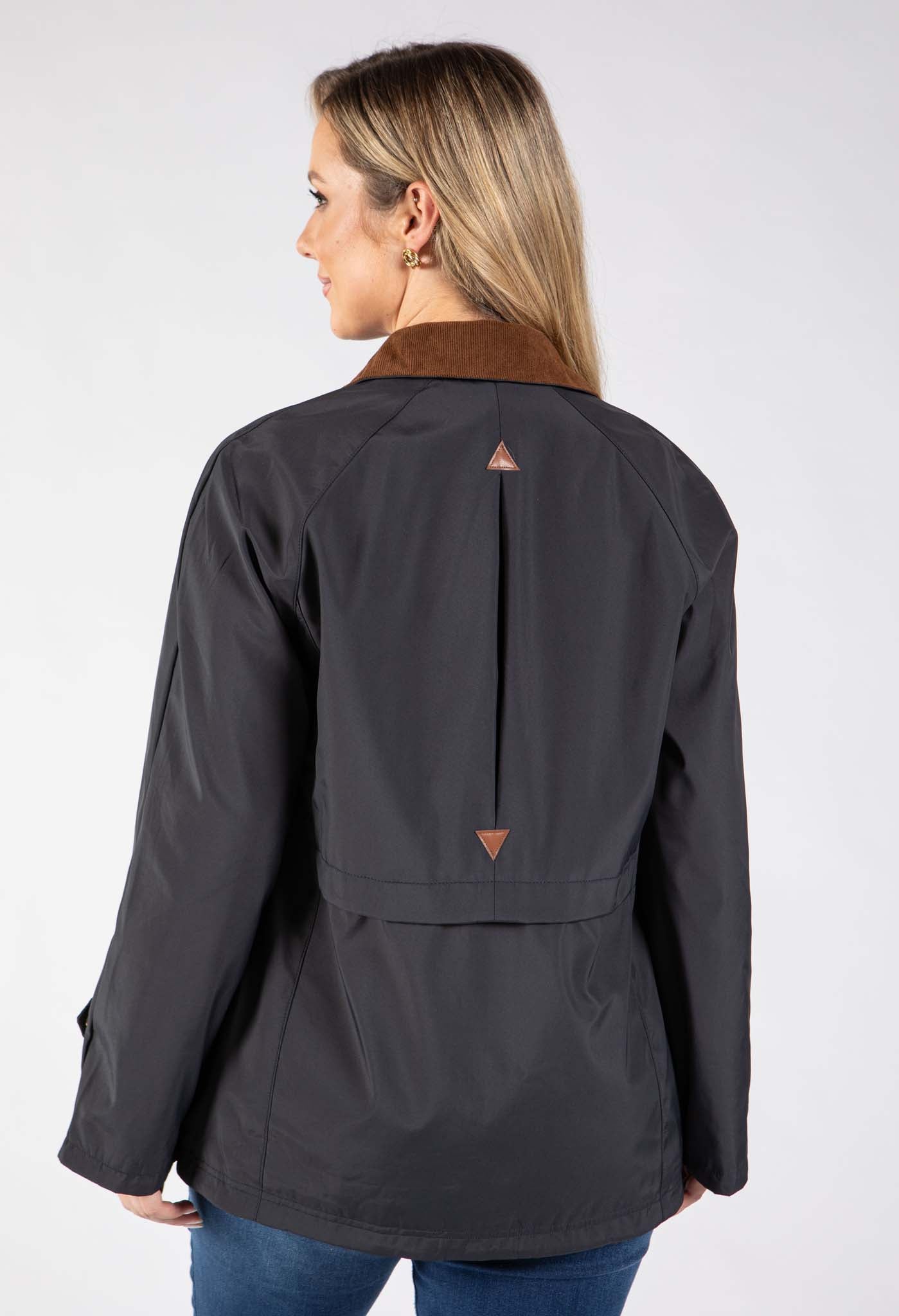 Corduroy Trim Jacket