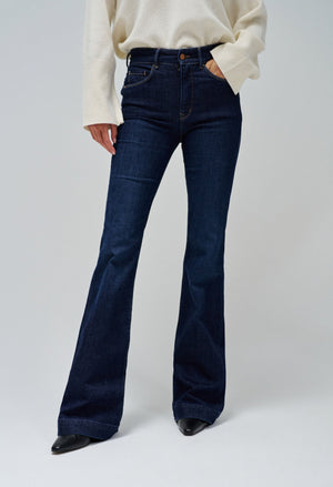 Faith Push In Flared Jeans