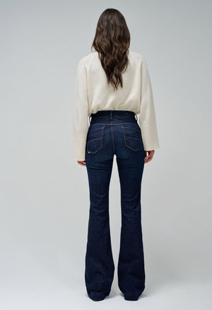 Faith Push In Flared Jeans