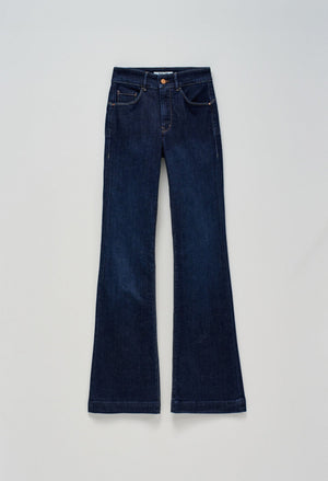 Faith Push In Flared Jeans