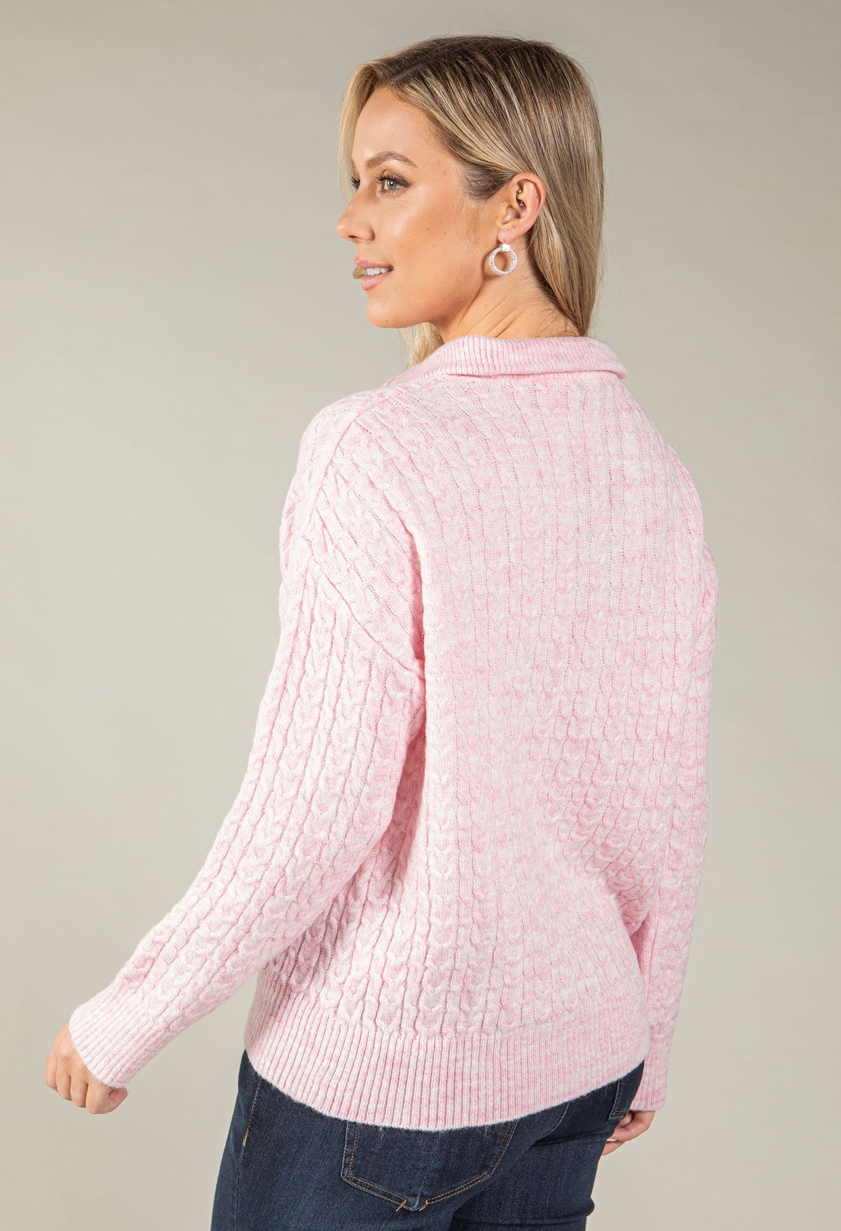 Kaia Half Zip Knit