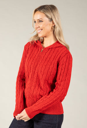 Nevada Zip Up Knit