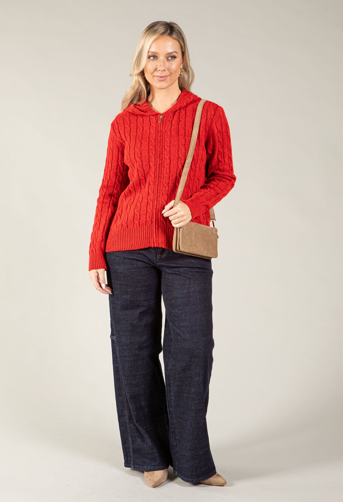 Nevada Zip Up Knit