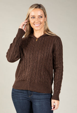 Nevada Zip Up Knit