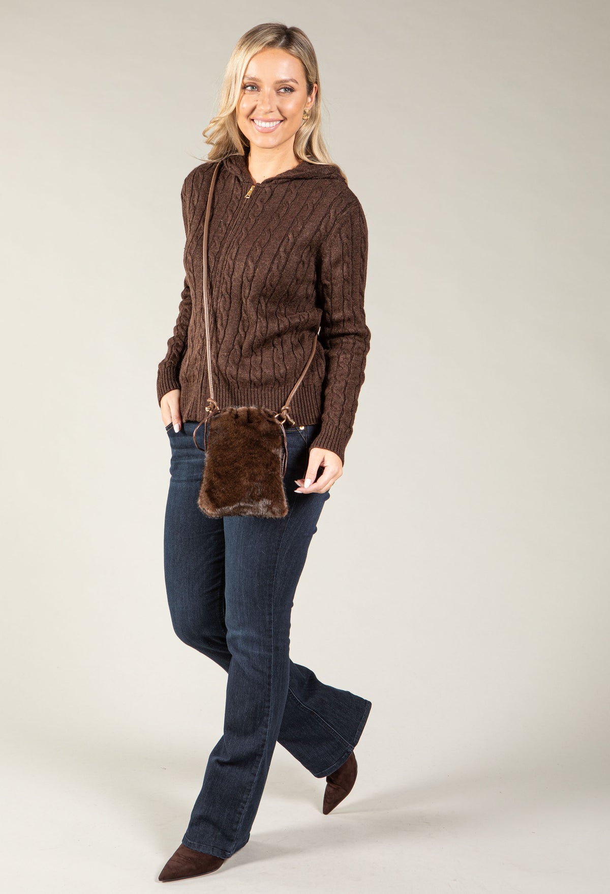 Nevada Zip Up Knit