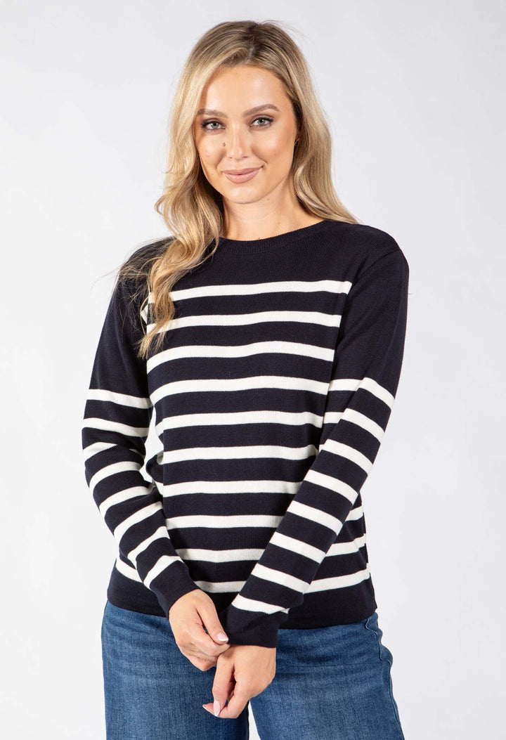 Striped Knit Jumper