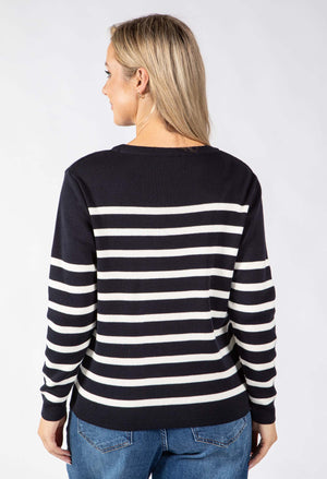 Striped Knit Jumper