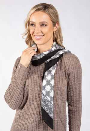 Chain Print Scarf