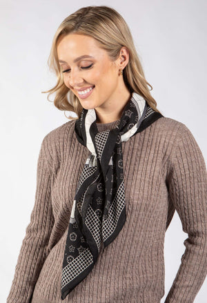 Abstract Print Scarf