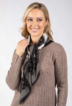 Abstract Print Scarf