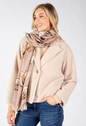 Abstract Print Scarf