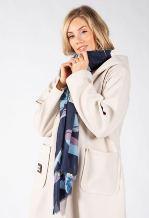 Autumn Palm Design Scarf