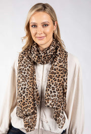 Leopard Print Scarf